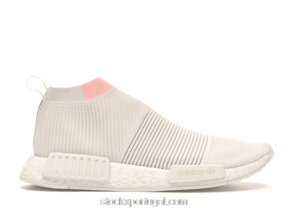 Outlet adidas NMD CS1 White Clear Orange (W) AQ1136