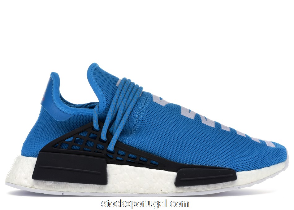 Outlet adidas NMD HU Pharrell Human Being Sharp Blue BB0618