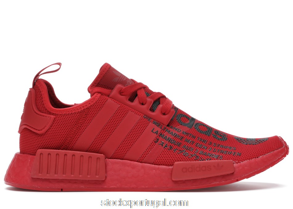 Outlet adidas NMD R1 Atmos Triple Red FX4358