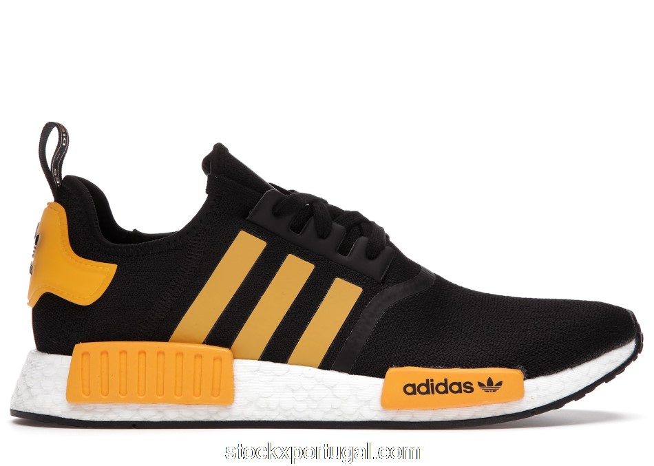 Outlet adidas NMD R1 Core Black Active Gold FY9382