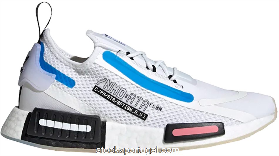 Outlet adidas NMD R1 Spectoo NASA Cloud White (W) FZ3209