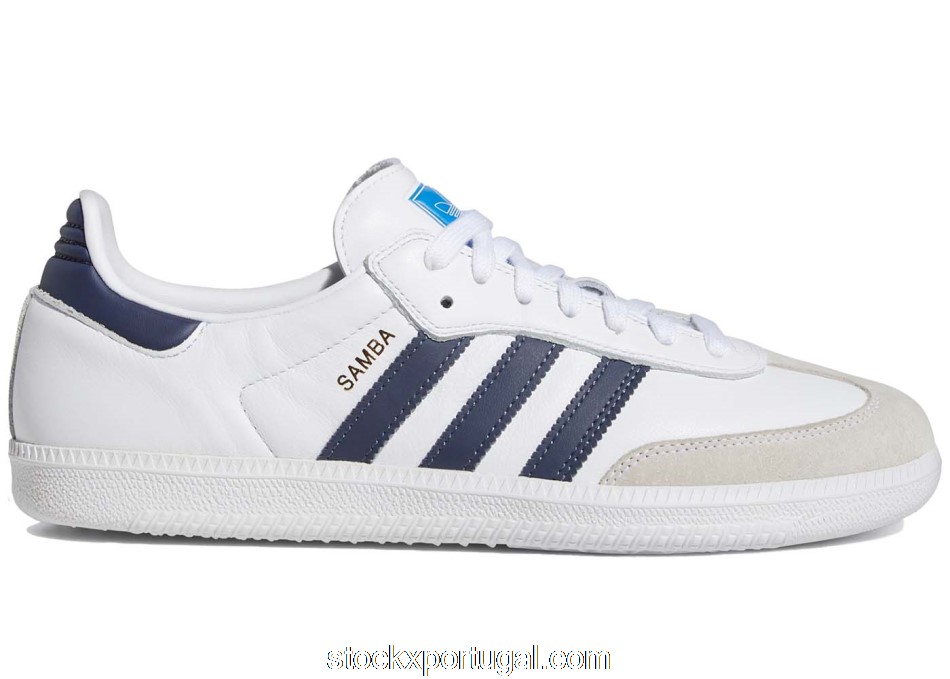 Outlet adidas Samba ADV White Shadow Navy GW3158