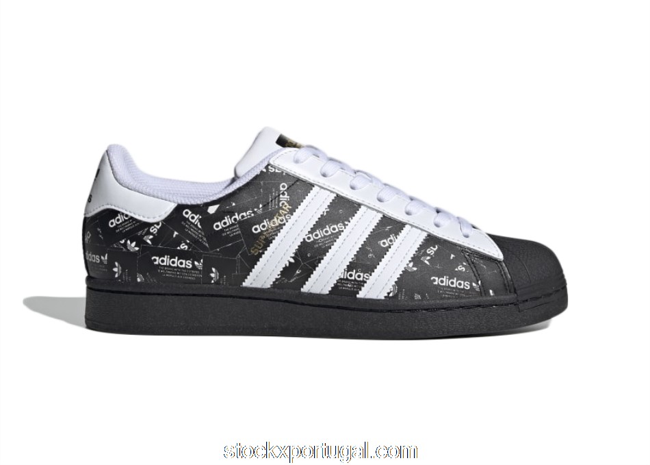 Outlet adidas Superstar Black Labels FV2820
