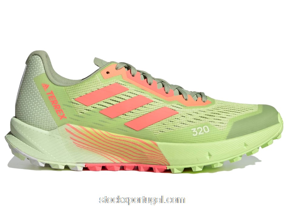 Outlet adidas Terrex Agravic Flow 2 Pulse Lime Turbo H06575