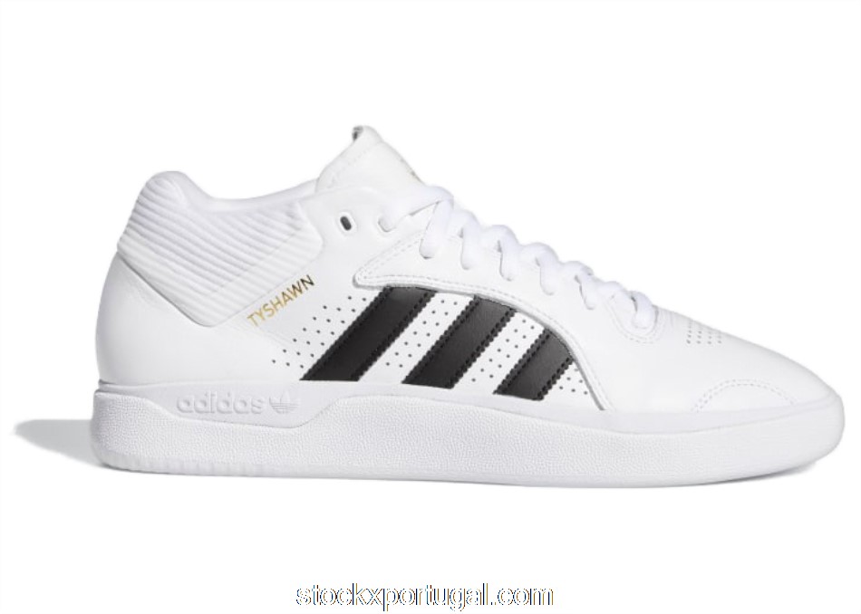 Outlet adidas Tyshawn Mid White Black H04931