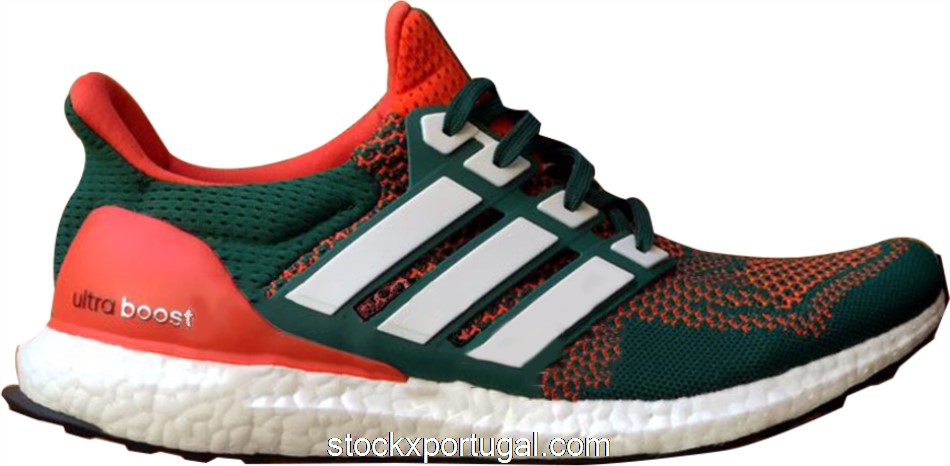 Outlet adidas Ultra Boost 1.0 Miami Hurricanes AQ7847