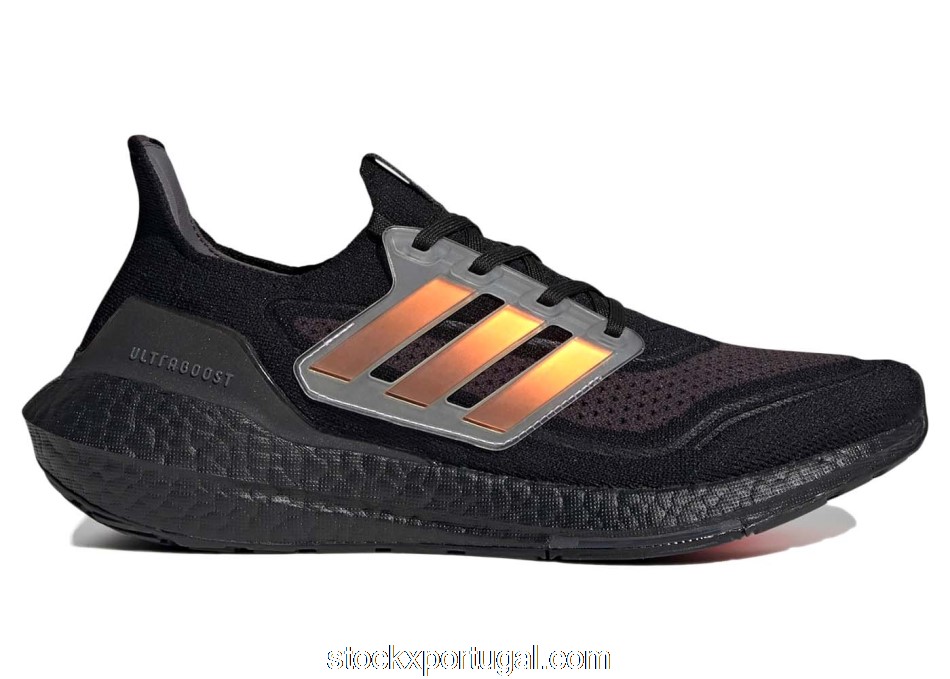 Outlet adidas Ultra Boost 21 Black Iridescent GX5236