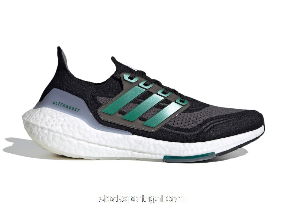 Outlet adidas Ultra Boost 21 Black Sub Green FZ1923