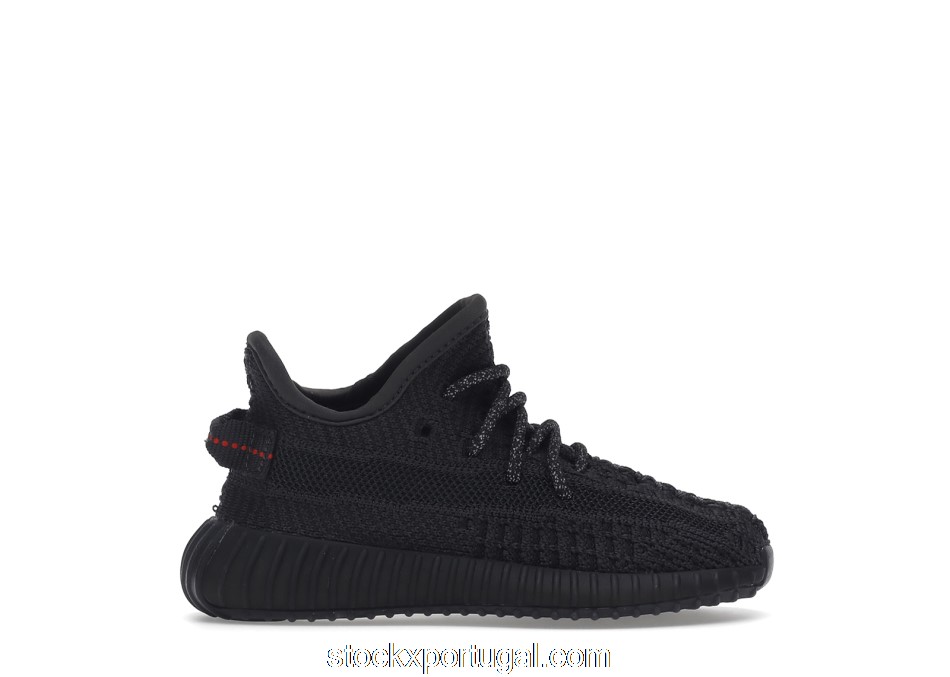 Outlet adidas Yeezy Boost 350 V2 Black (Infant) (Non-Reflective) FU9011